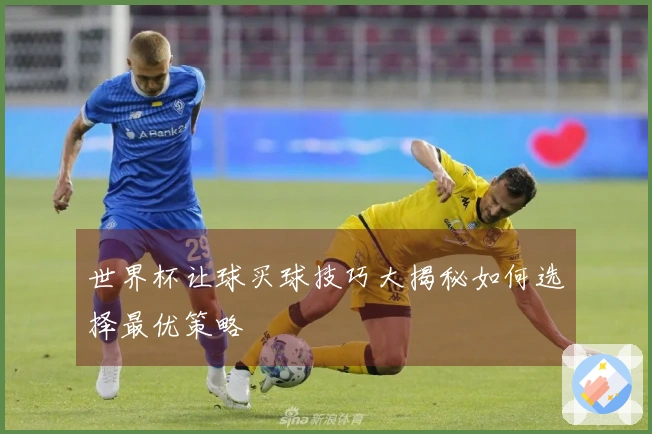 世界杯让球买球技巧大揭秘如何选择最优策略